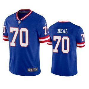 New York Giants Evan Neal Royal Jersey